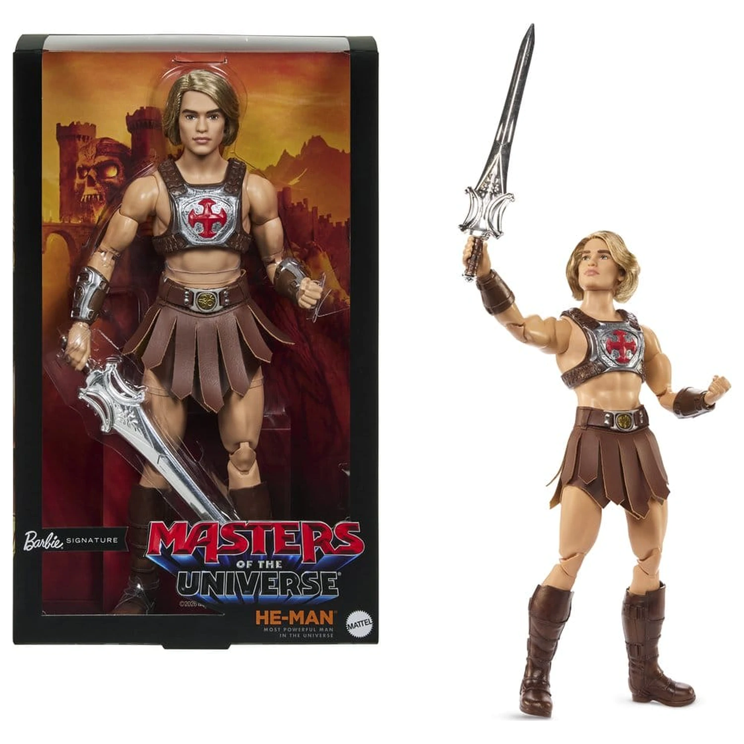 Masters of the Universe Movie 2026 Barbie Signature Puppe He-Man 30 cm Produktfoto