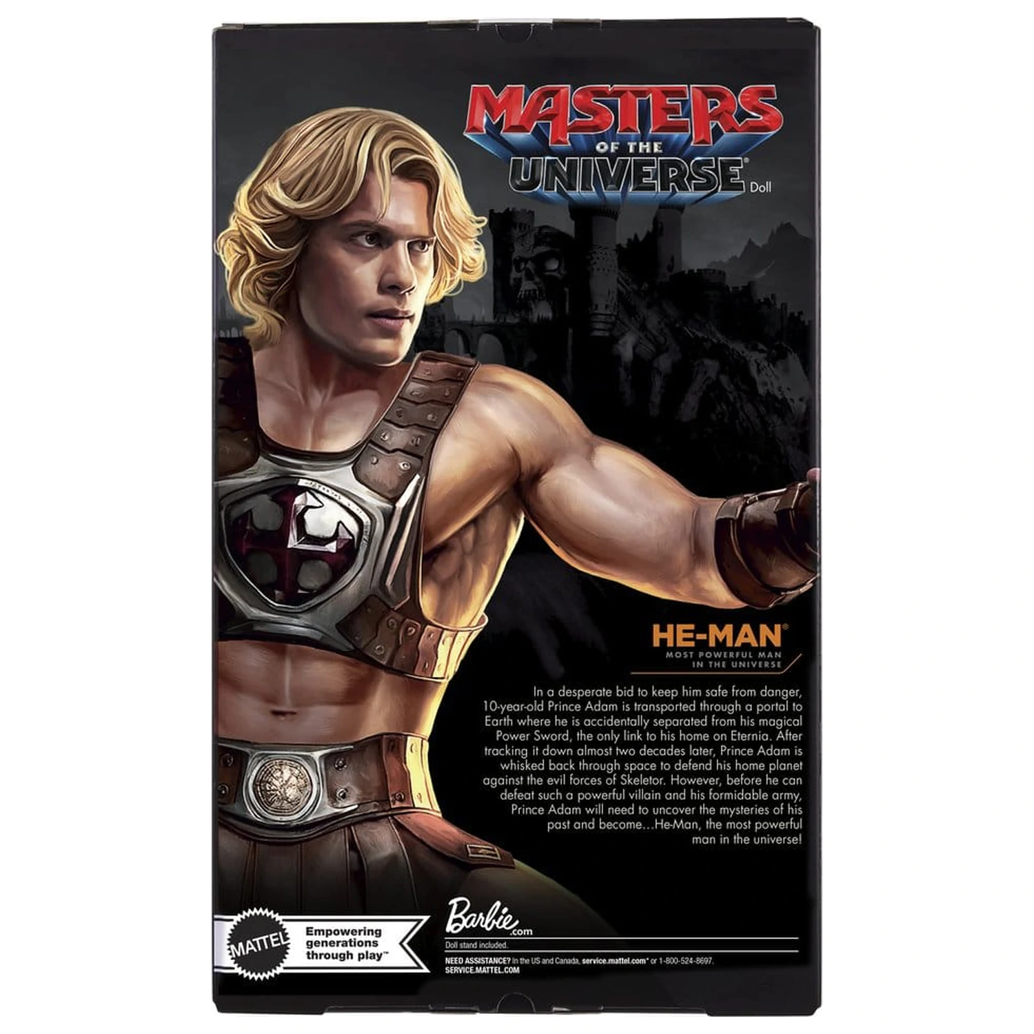 Masters of the Universe Movie 2026 Barbie Signature Puppe He-Man 30 cm Produktfoto