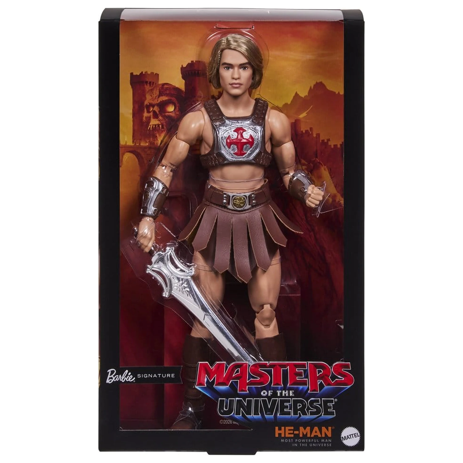 Masters of the Universe Movie 2026 Barbie Signature Puppe He-Man 30 cm Produktfoto
