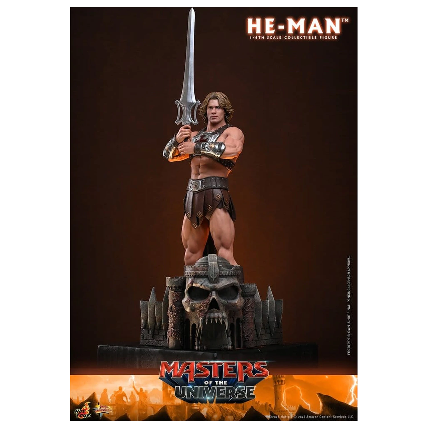 Masters of the Universe Movie Masterpiece Action-Figur 1/6 He-Man 31 cm Produktfoto