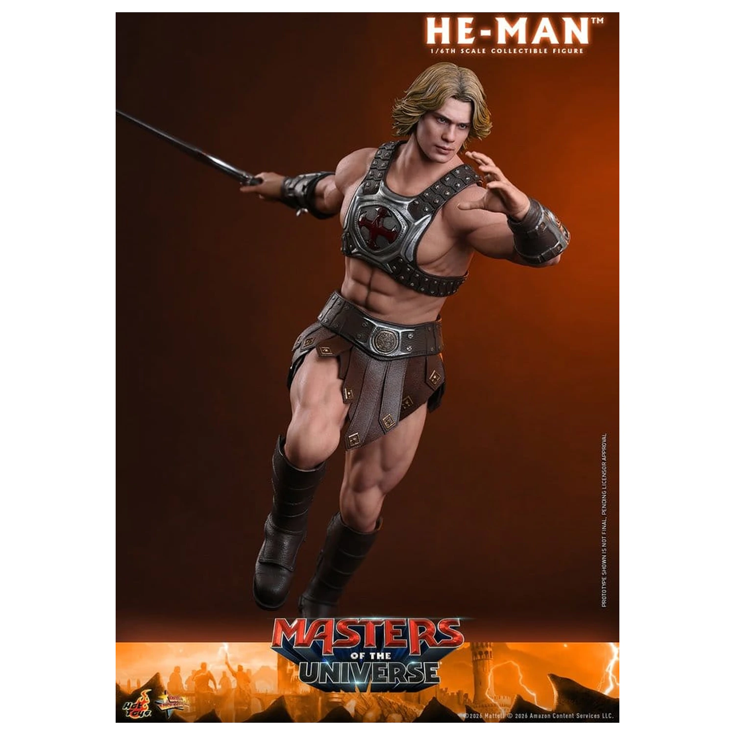 Masters of the Universe Movie Masterpiece Action-Figur 1/6 He-Man 31 cm Produktfoto