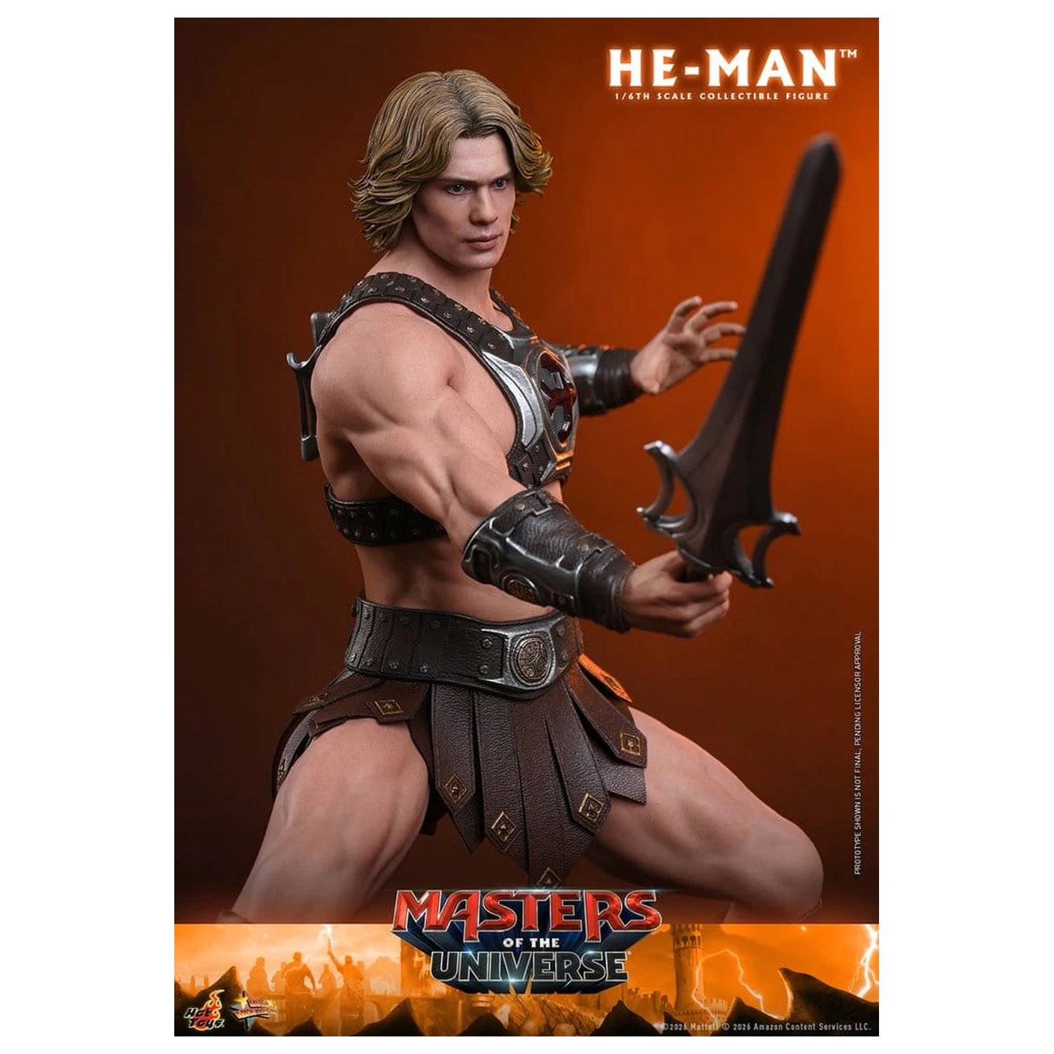 Masters of the Universe Movie Masterpiece Action-Figur 1/6 He-Man 31 cm Produktfoto