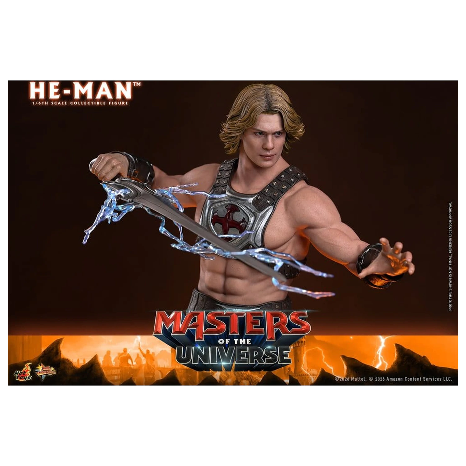 Masters of the Universe Movie Masterpiece Action-Figur 1/6 He-Man 31 cm Produktfoto