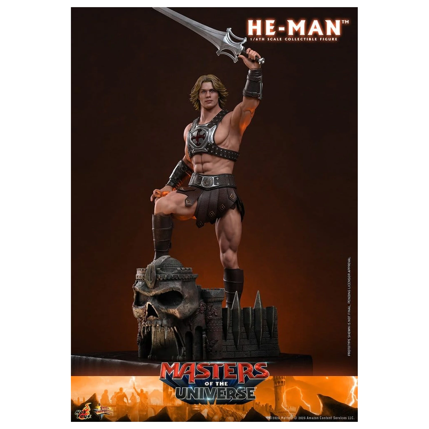 Masters of the Universe Movie Masterpiece Action-Figur 1/6 He-Man 31 cm Produktfoto
