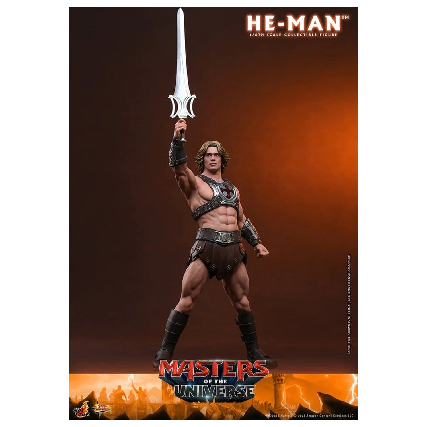Masters of the Universe Movie Masterpiece Action-Figur 1/6 He-Man 31 cm Produktfoto