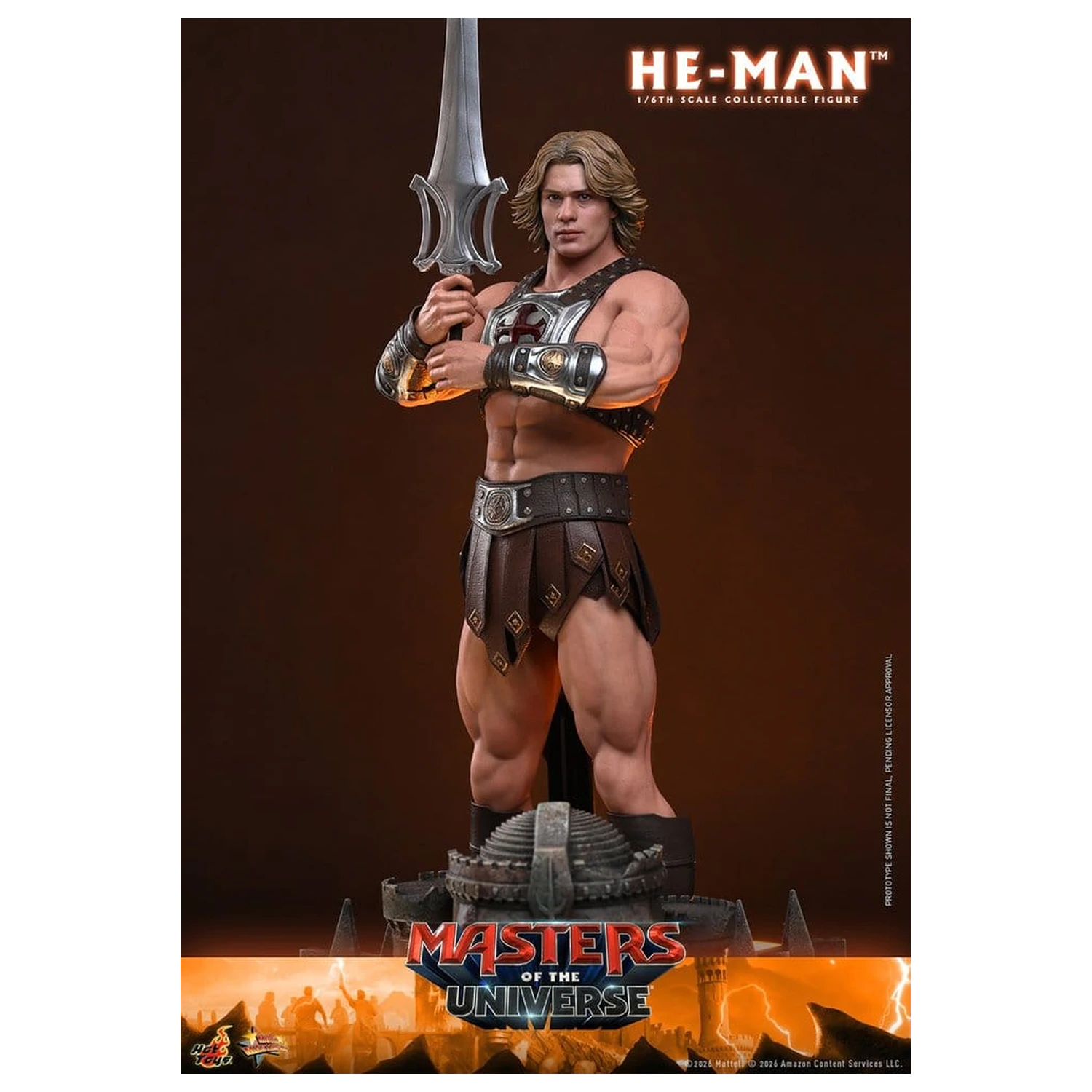 Masters of the Universe Movie Masterpiece Action-Figur 1/6 He-Man 31 cm Produktfoto