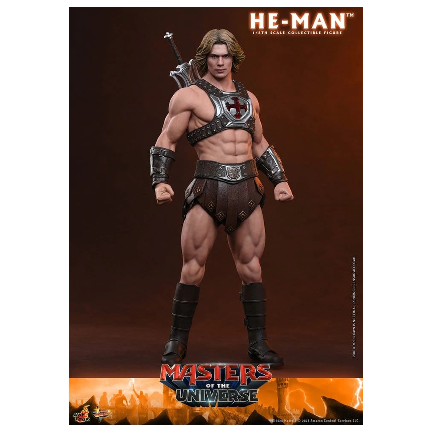 Masters of the Universe Movie Masterpiece Action-Figur 1/6 He-Man 31 cm Produktfoto