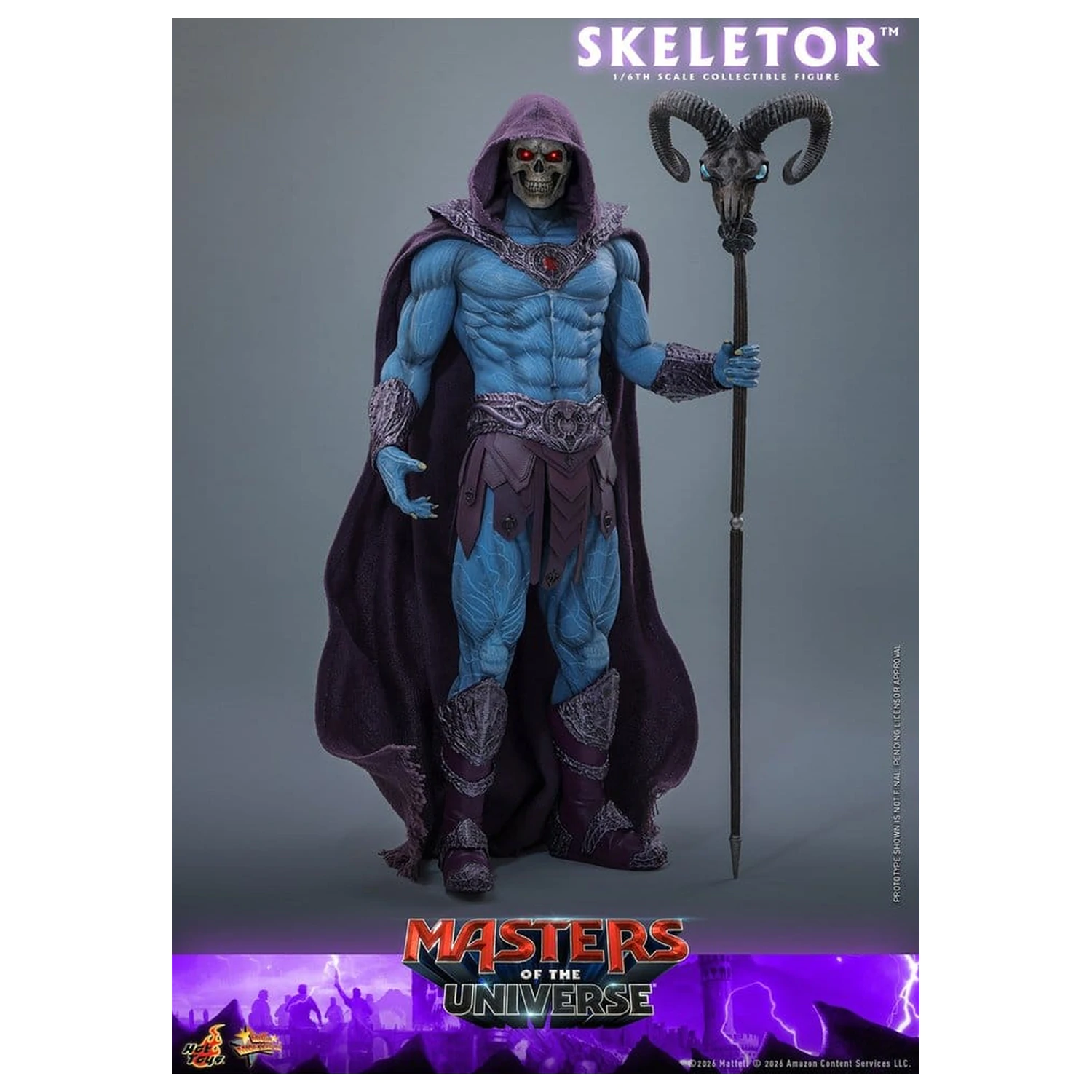 Masters of the Universe Film Meisterstück Actionfigur 1/6 Skeletor 31 cm Produktfoto