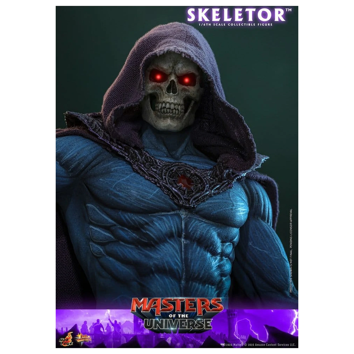 Masters of the Universe Film Meisterstück Actionfigur 1/6 Skeletor 31 cm Produktfoto