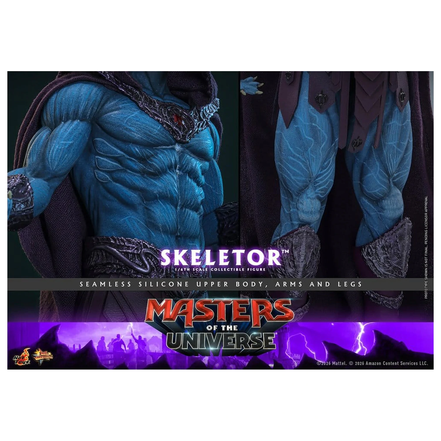 Masters of the Universe Film Meisterstück Actionfigur 1/6 Skeletor 31 cm Produktfoto