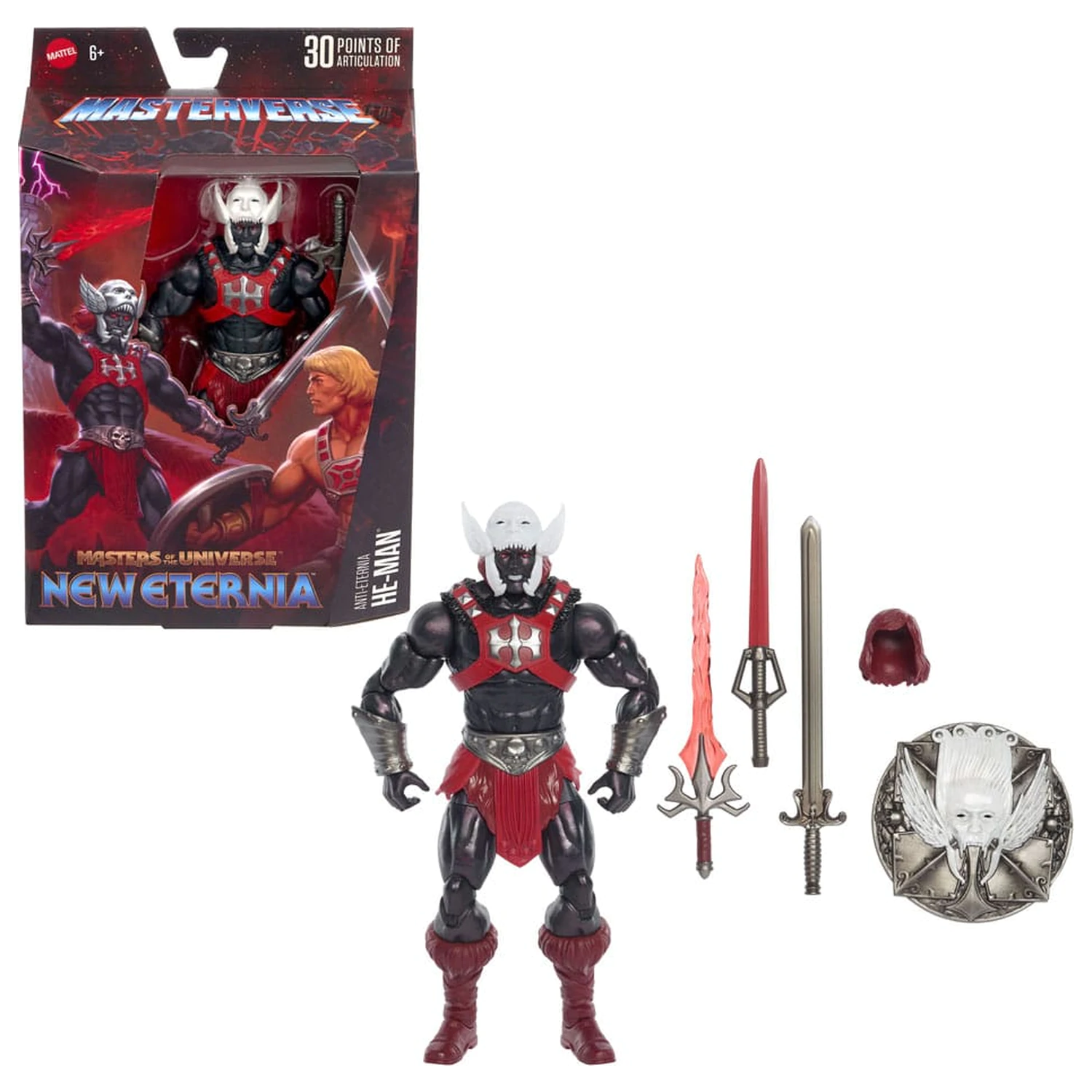 Masters of the Universe: New Eternia Masterverse Action Figur Anti-Eternia He-Man 18 cm Produktfoto