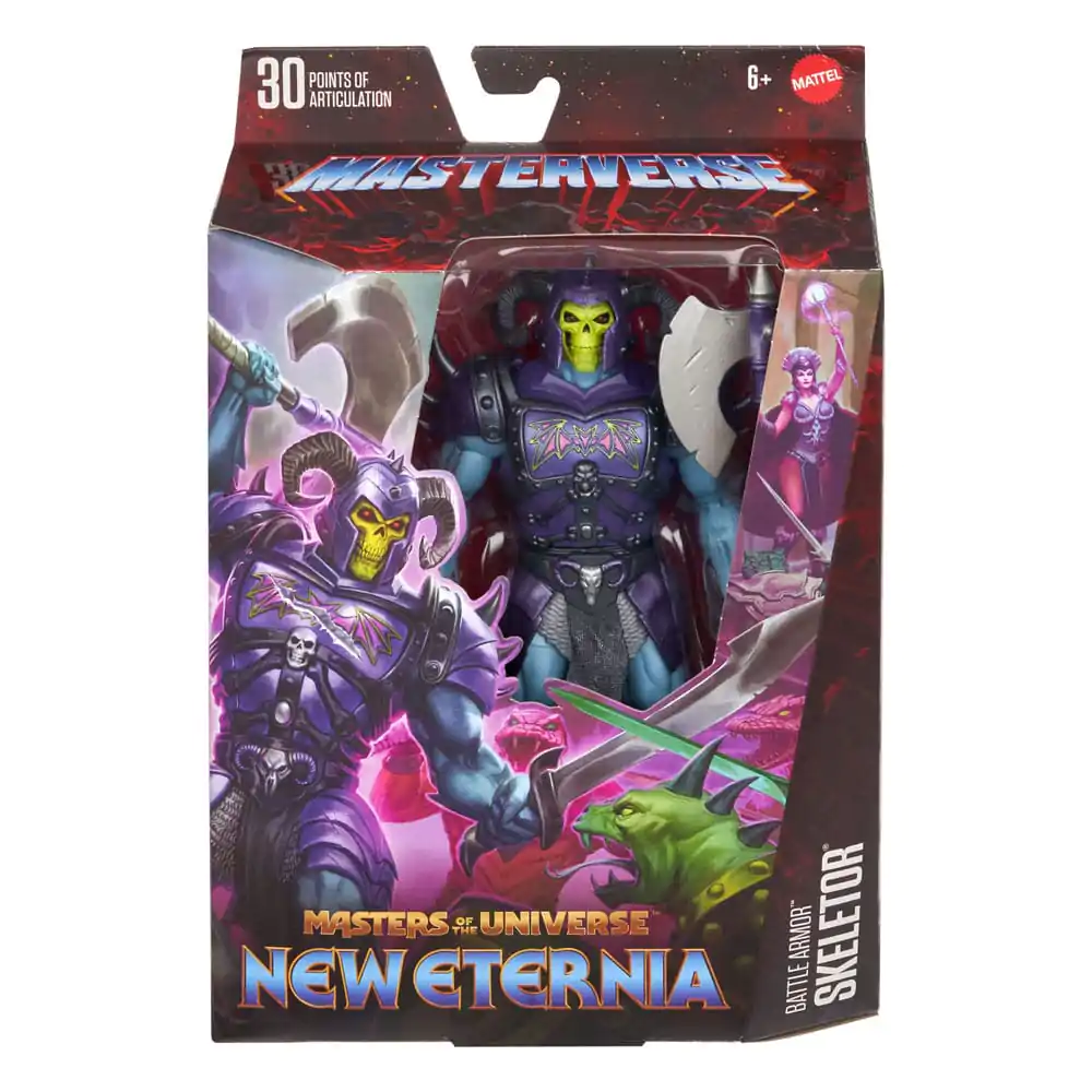 Masters of the Universe: New Eternia Masterverse Actionfigur Battle Armor Skeletor 18 cm Produktfoto