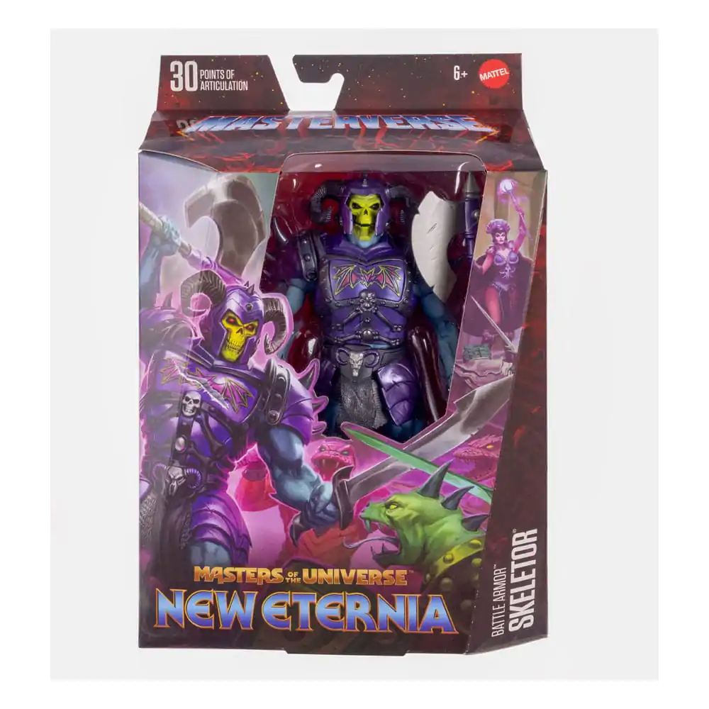Masters of the Universe: New Eternia Masterverse Actionfigur Battle Armor Skeletor 18 cm Produktfoto
