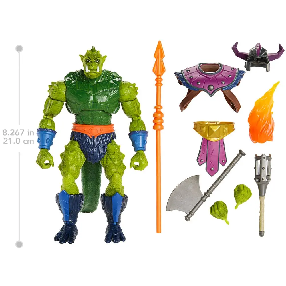 Masters of the Universe: New Eternia Masterverse Deluxe Actionfigur Whiplash 21 cm termékfotó