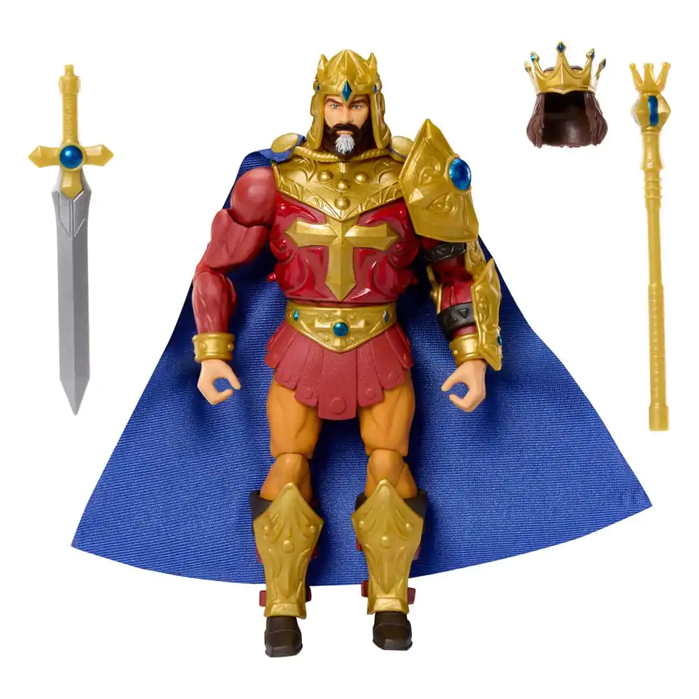 Masters of the Universe: New Eternia Masterverse Actionfigur King Randor 18 cm Produktfoto