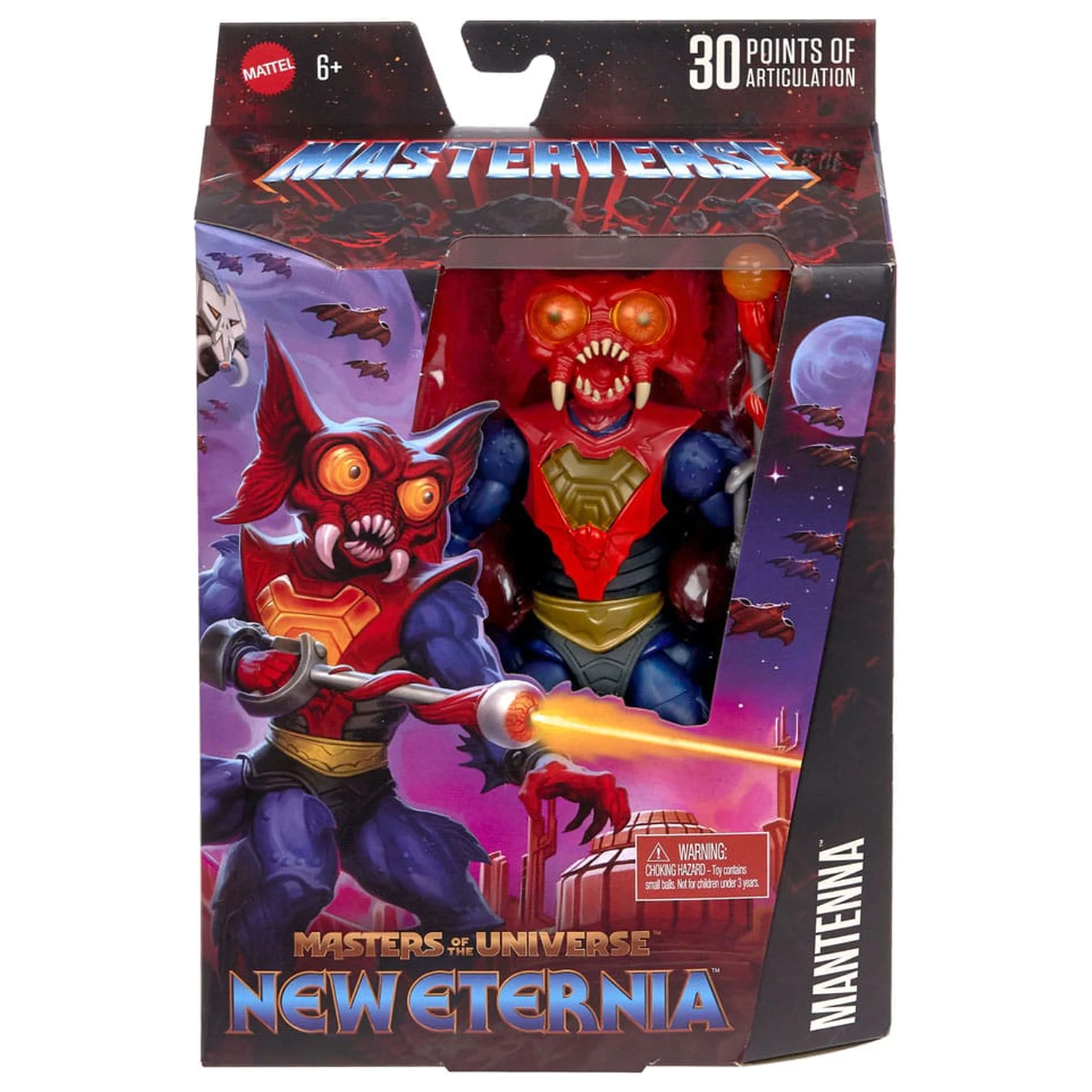 Masters of the Universe: New Eternia Masterverse Action Figur Mantenna 18 cm Produktfoto