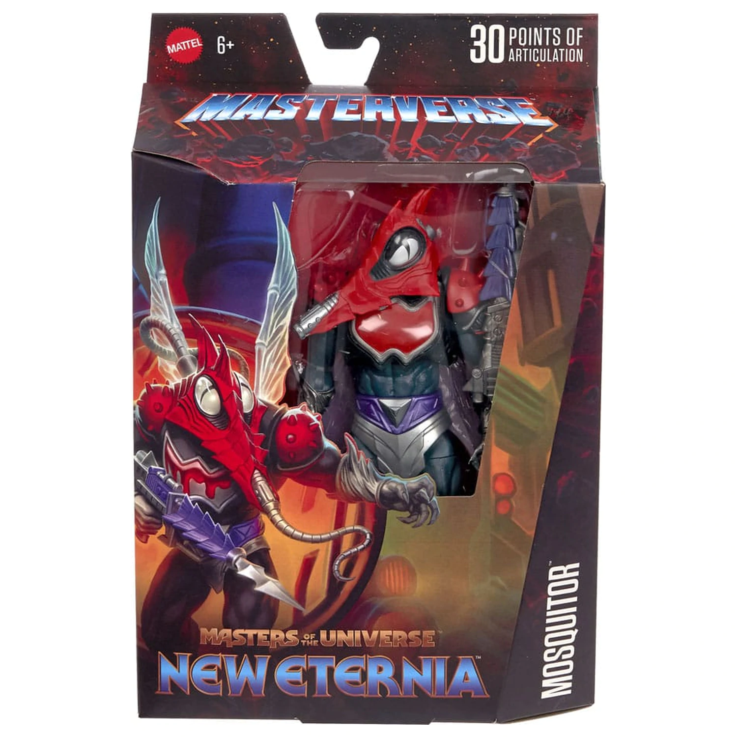 Masters of the Universe: New Eternia Masterverse Actionfigur Mosquitor 18 cm Produktfoto