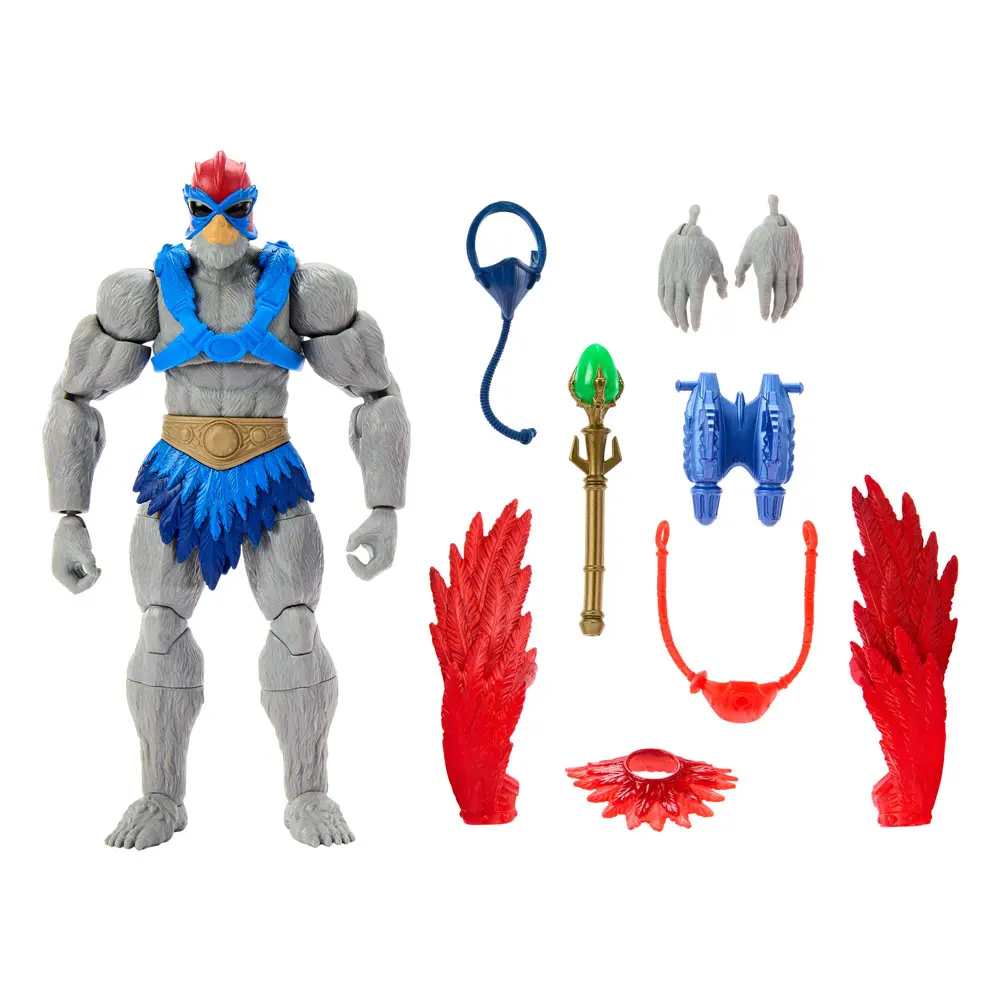 Masters of the Universe: New Eternia Masterverse Actionfigur Stratos 18 cm Produktfoto