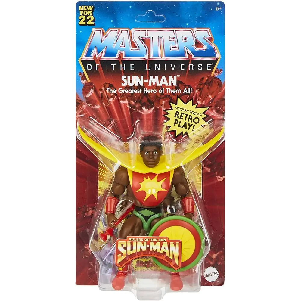 Masters of the Universe Origins Actionfigur 2022 Sun-Man 14 cm Produktfoto