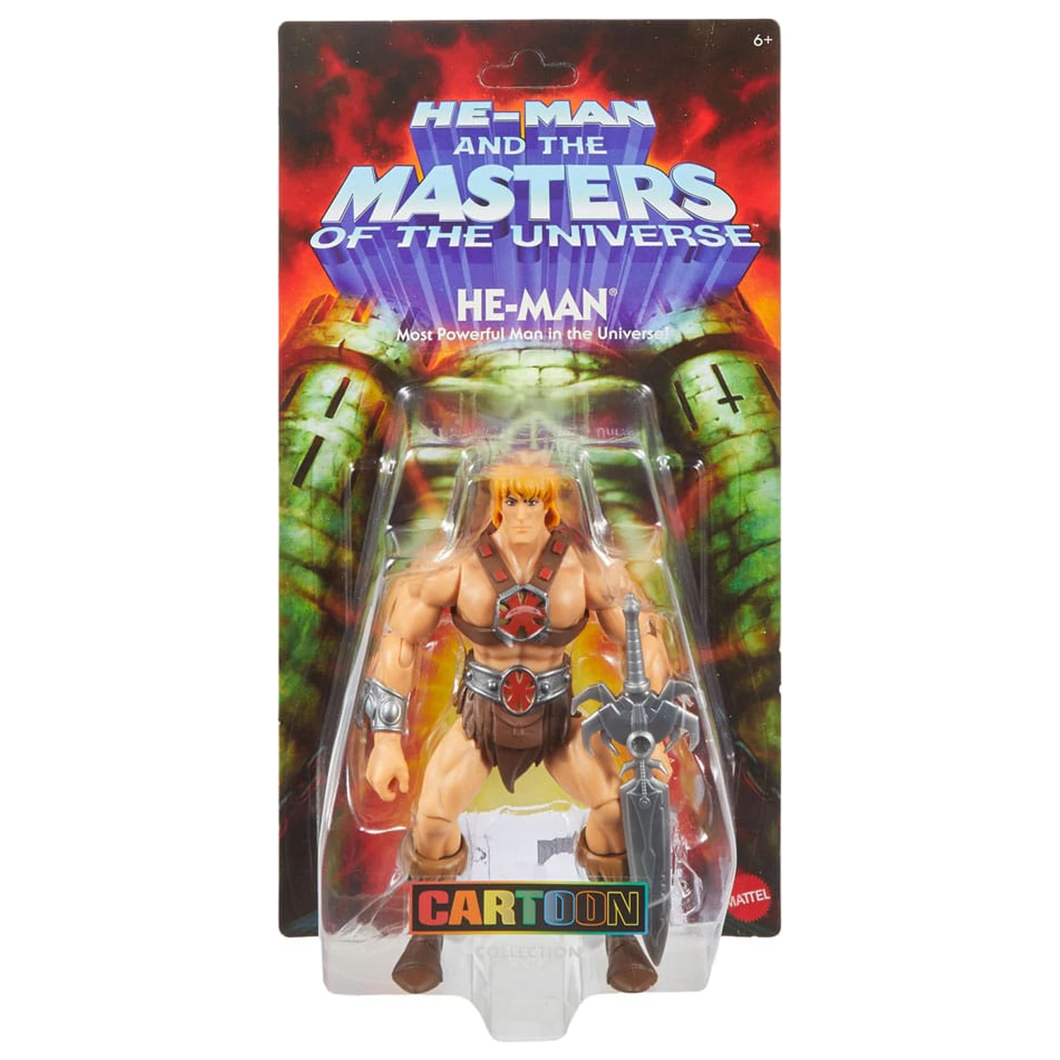 Masters of the Universe Origins Actionfigur Cartoon Collection: He-Man 14 cm Produktfoto