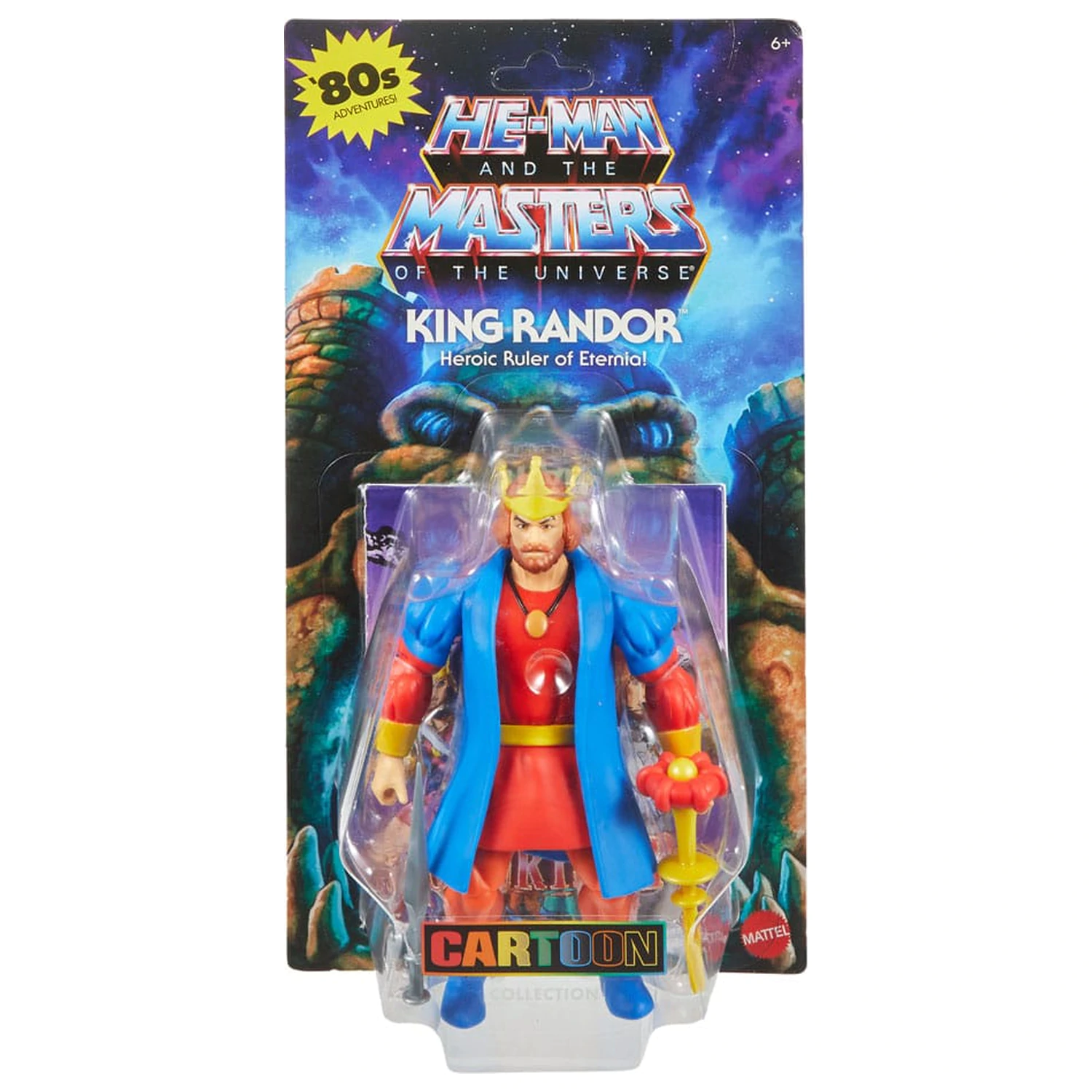 Masters of the Universe Origins Actionfigur Cartoon Collection: King Randor 14 cm Produktfoto