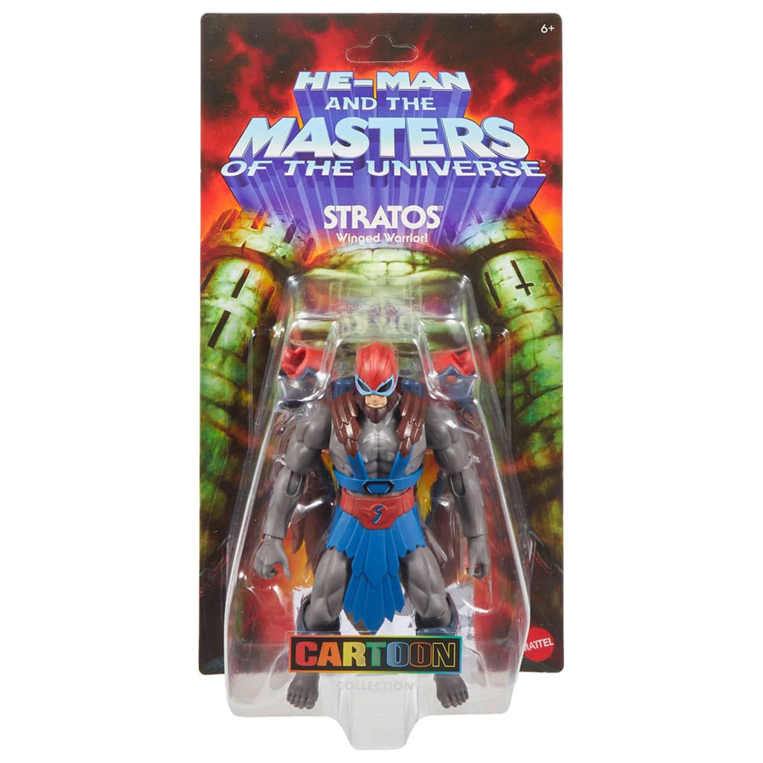 Masters of the Universe Origins Actionfigur Cartoon Collection: Stratos 14 cm Produktfoto