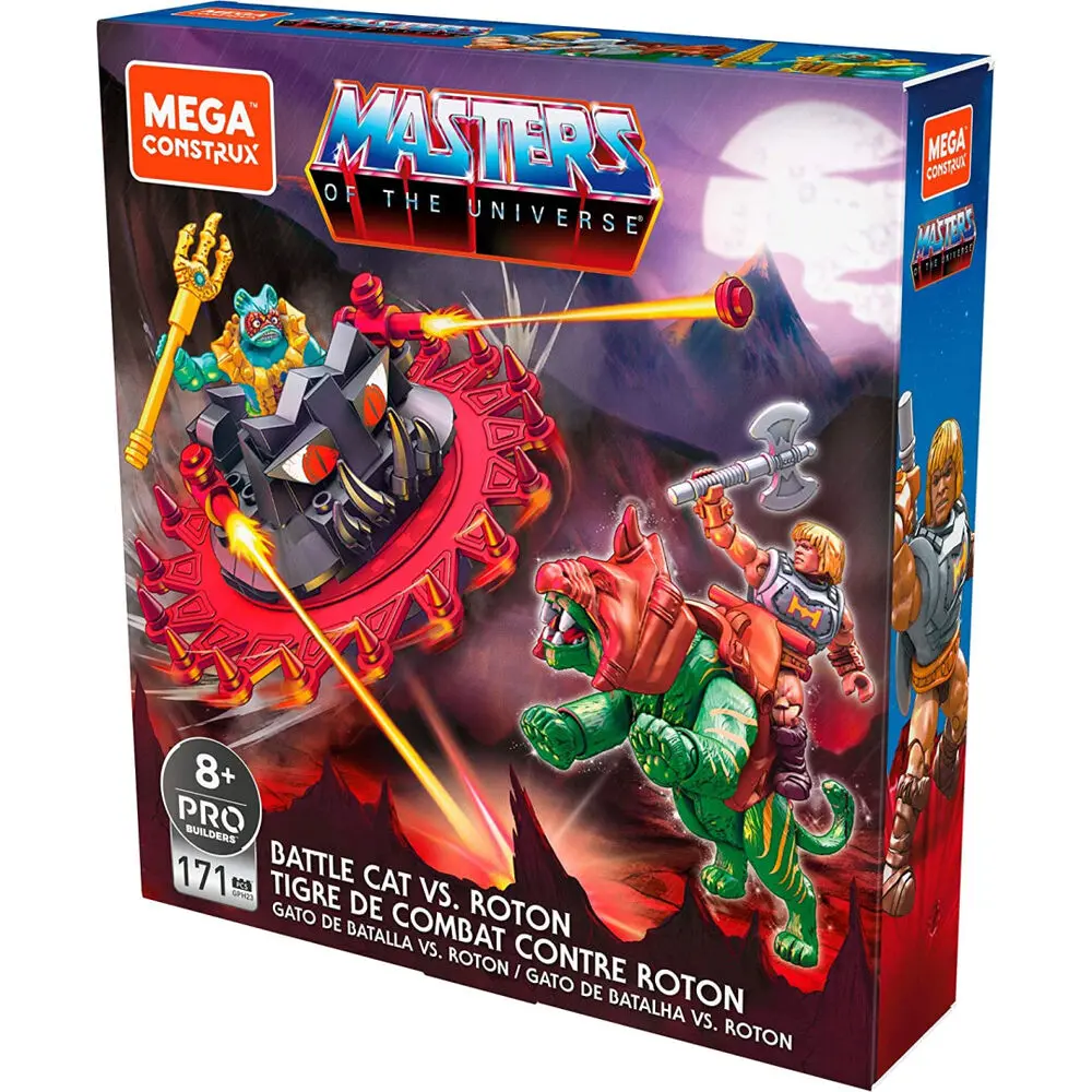 Masters of the Universe Mega Construx Probuilders Baukasten Battle Cat vs. Roton termékfotó