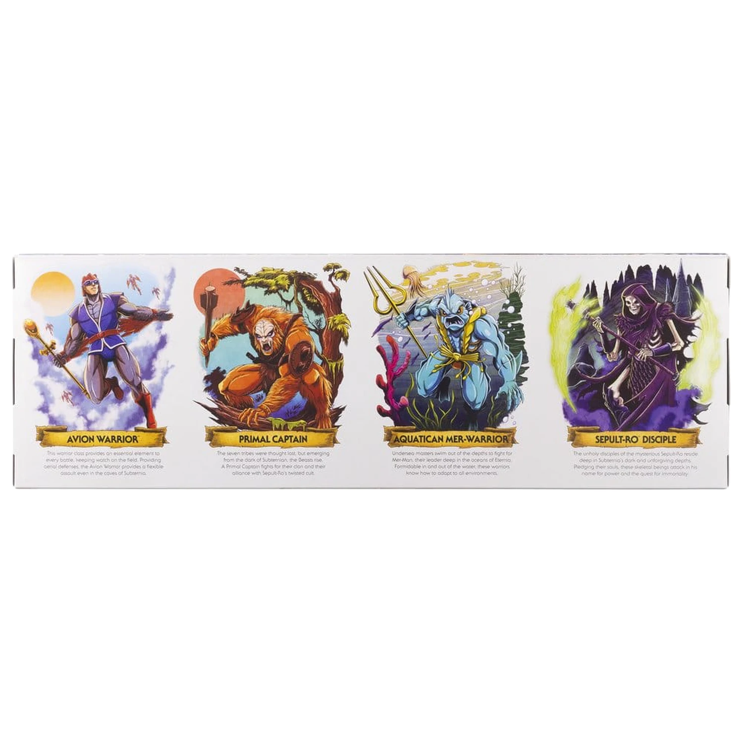 Masters of the Universe Origins Actionfiguren 4er-Pack Battle for Subternia 14 cm Produktfoto