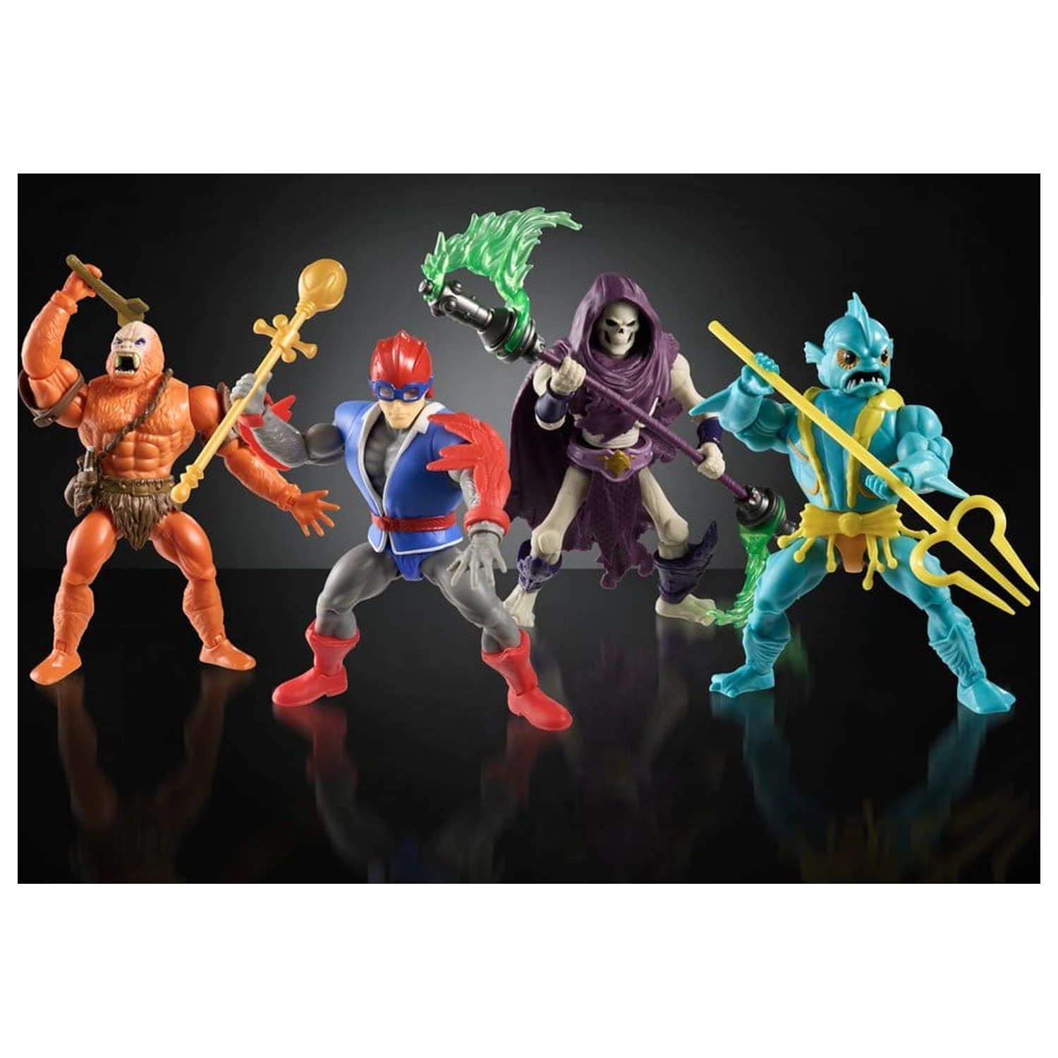 Masters of the Universe Origins Actionfiguren 4er-Pack Battle for Subternia 14 cm Produktfoto