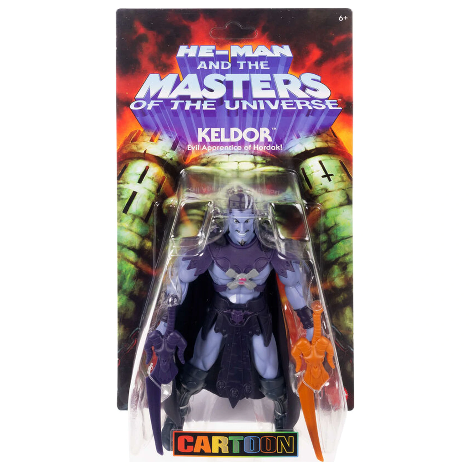 Masters of the Universe Origins Cartoon Collection Keldor Figur 14 cm Produktfoto