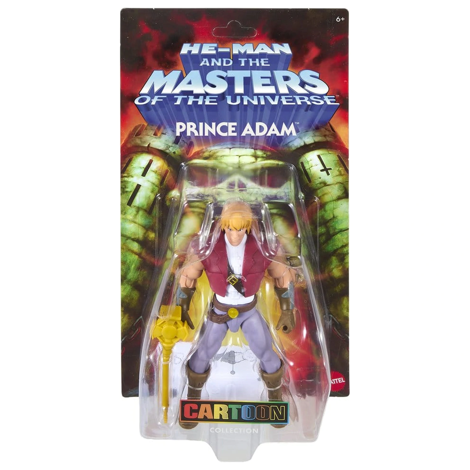 Masters of the Universe Origins Actionfigur Cartoon Collection: Prince Adam 14 cm Produktfoto