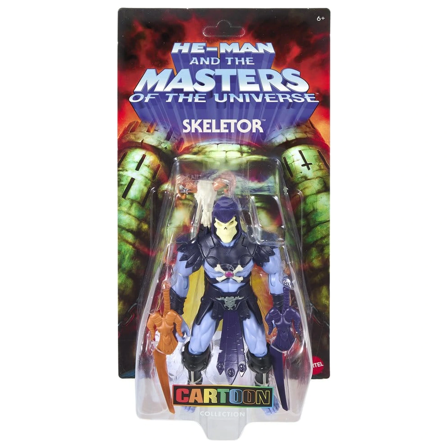 Masters of the Universe Origins Actionfigur Cartoon Collection: Skeletor 14 cm Produktfoto