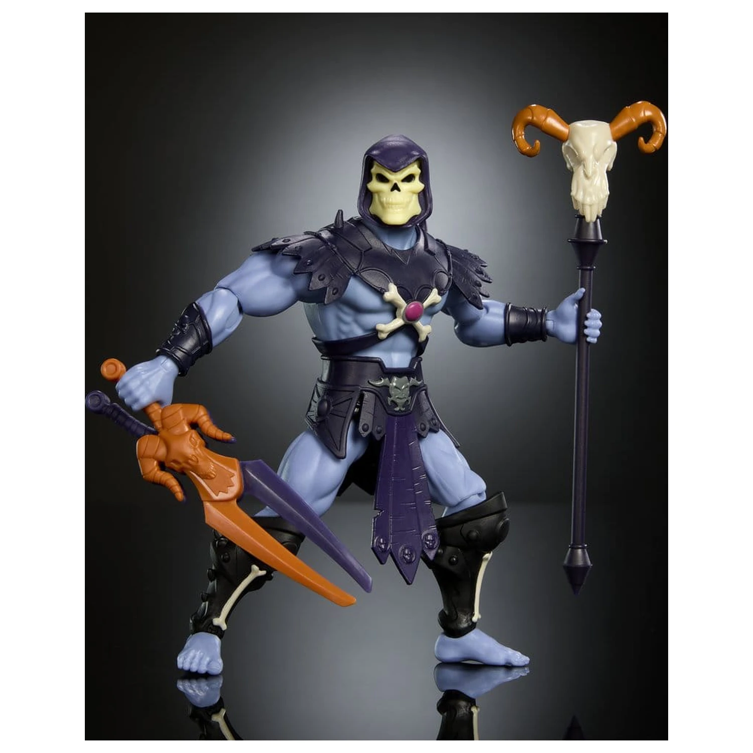 Masters of the Universe Origins Actionfigur Cartoon Collection: Skeletor 14 cm Produktfoto