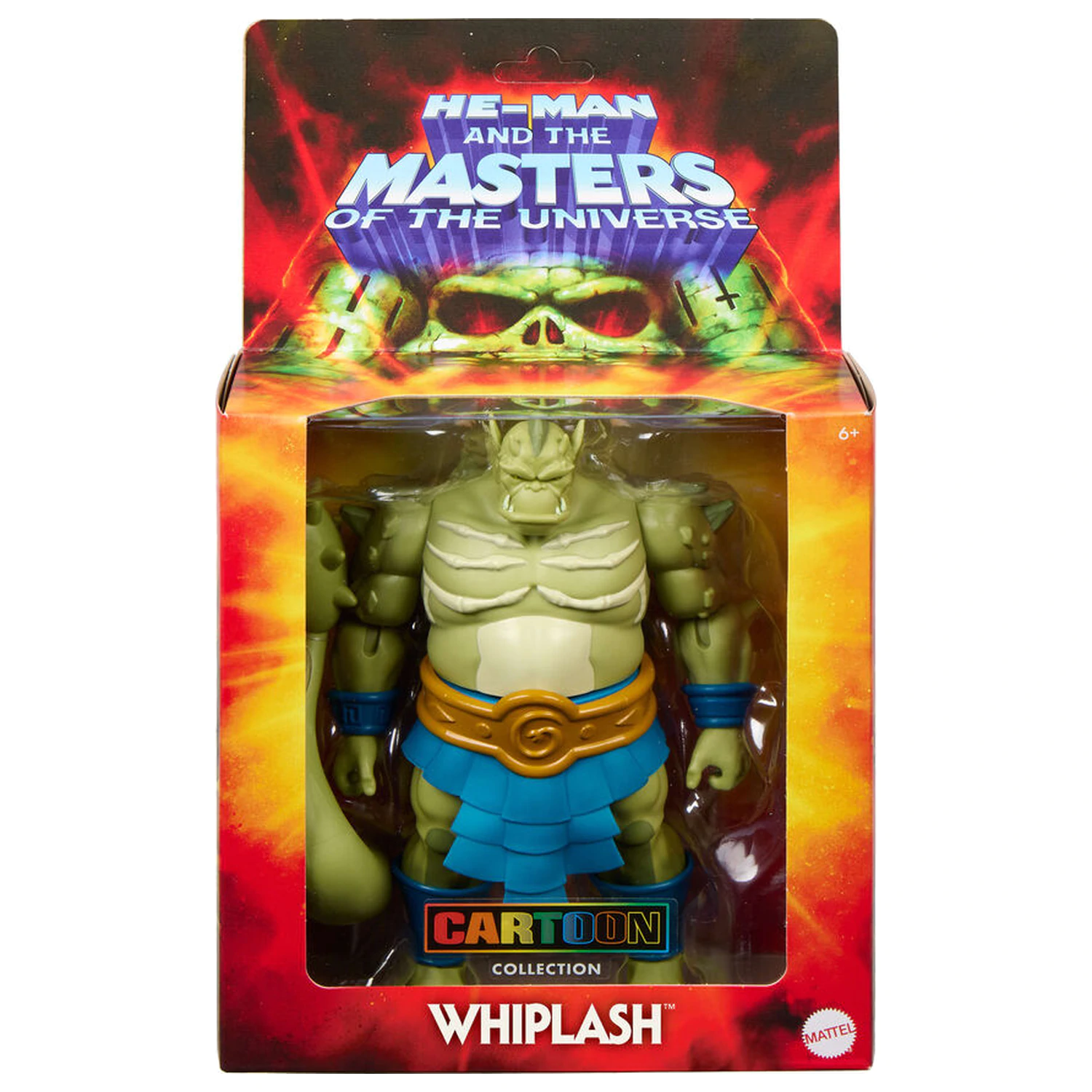 Masters of the Universe Origins Cartoon Collection Whiplash Deluxe Figur 14 cm Produktfoto