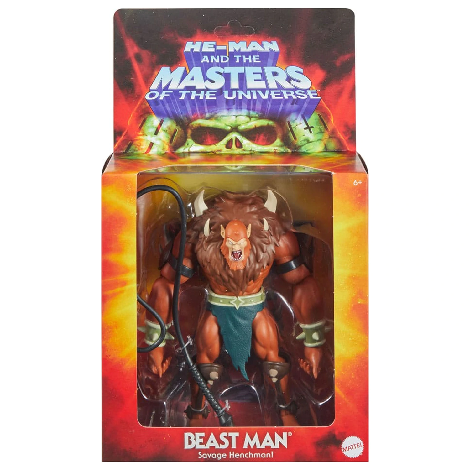 Masters of the Universe Origins Deluxe Actionfigur Beast Man 14 cm Produktfoto