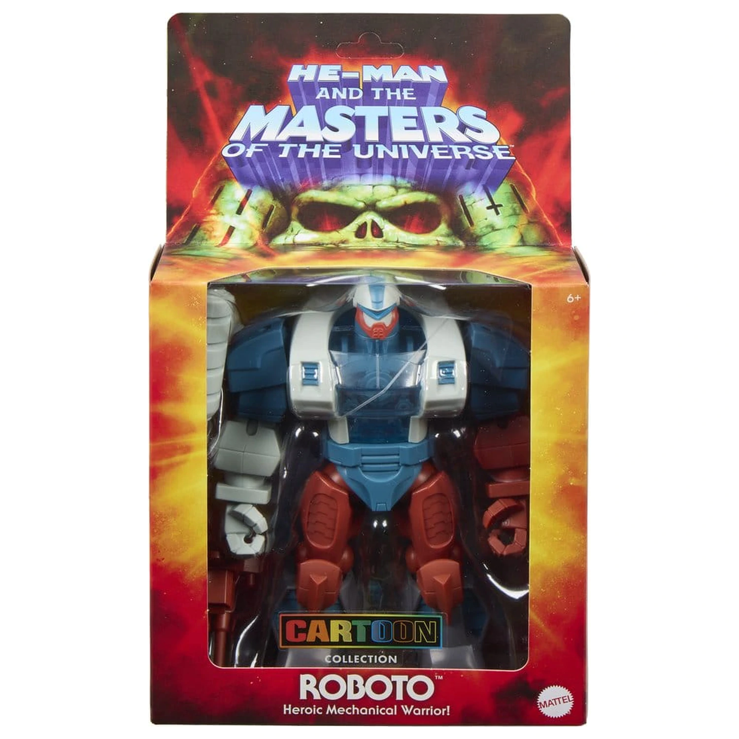 Masters of the Universe Origins Deluxe Actionfigur Cartoon Collection: Roboto 14 cm Produktfoto