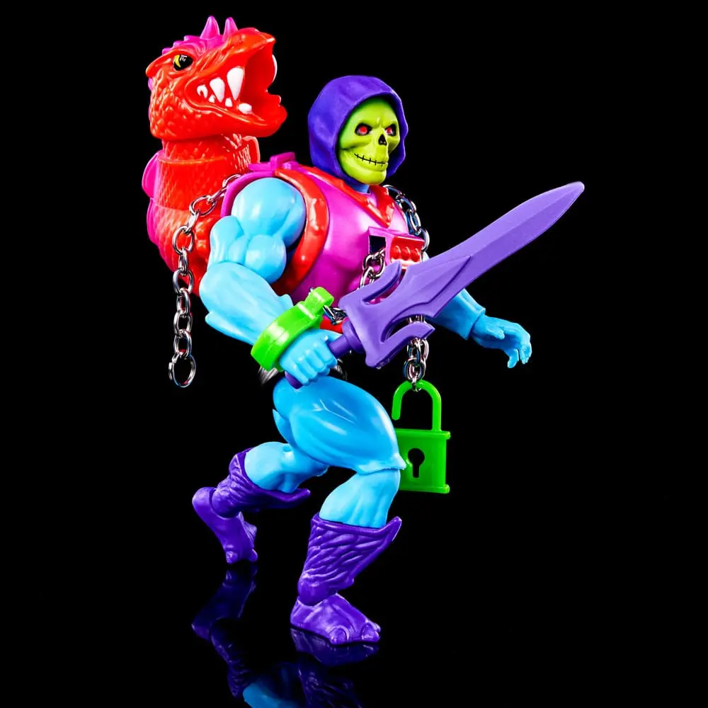 Masters of the Universe Origins Deluxe Actionfigur Dragon Blaster Skeletor 14 cm Produktfoto