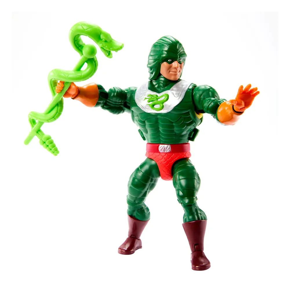 Masters of the Universe Origins Deluxe Action Figur King Hiss 14 cm Produktfoto