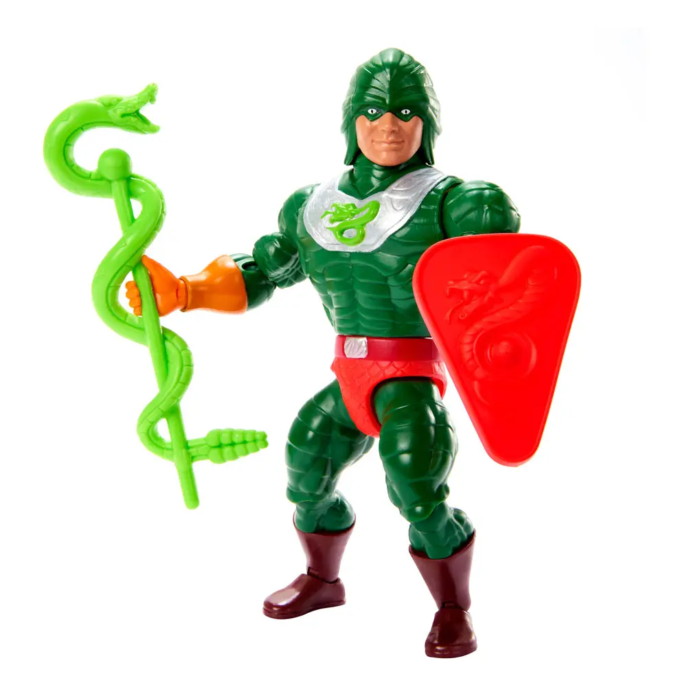 Masters of the Universe Origins Deluxe Action Figur King Hiss 14 cm Produktfoto