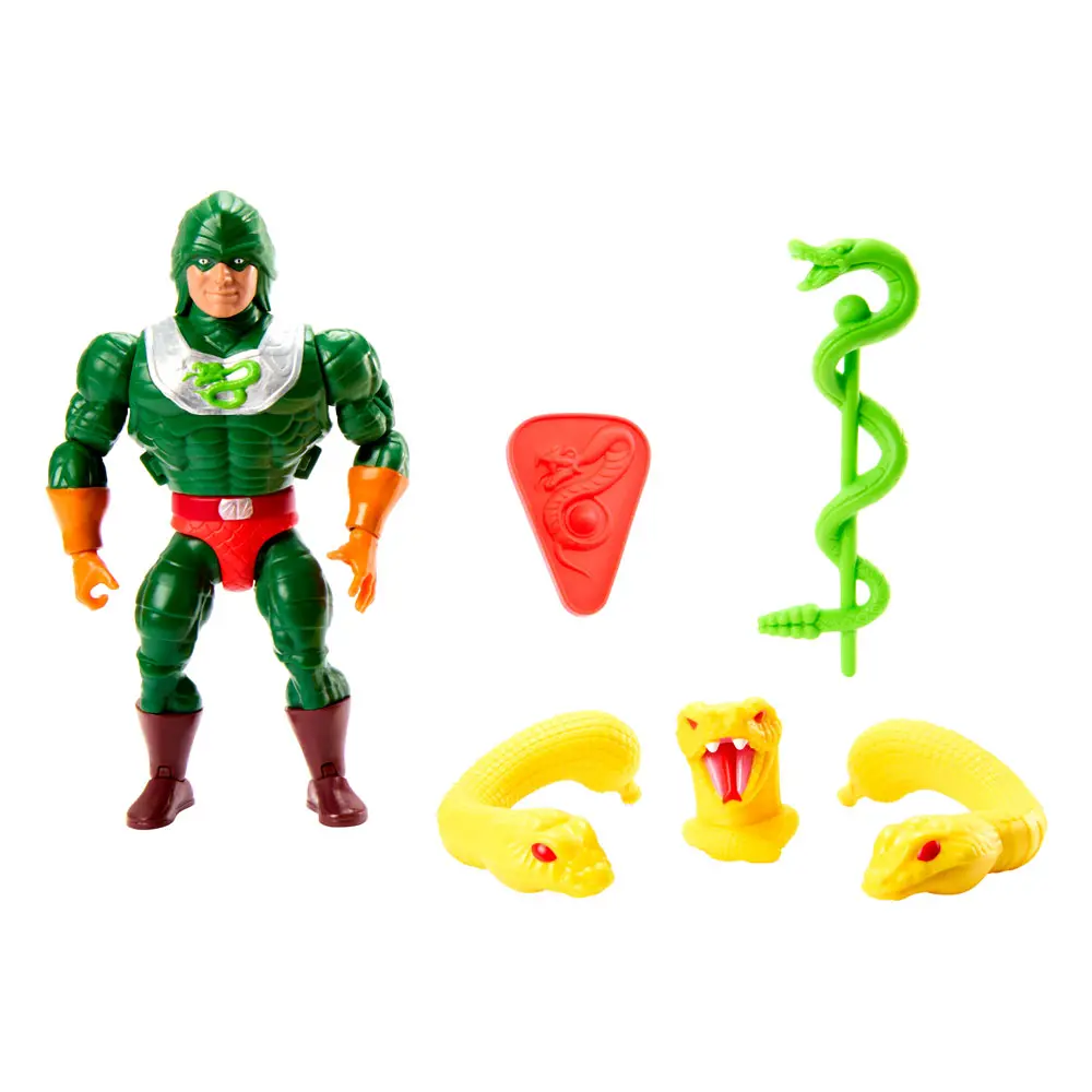 Masters of the Universe Origins Deluxe Action Figur King Hiss 14 cm Produktfoto