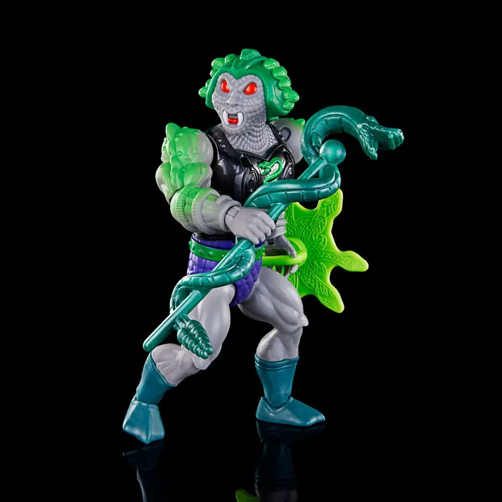 Masters of the Universe Origins Deluxe Actionfigur Snake Face 14 cm Produktfoto