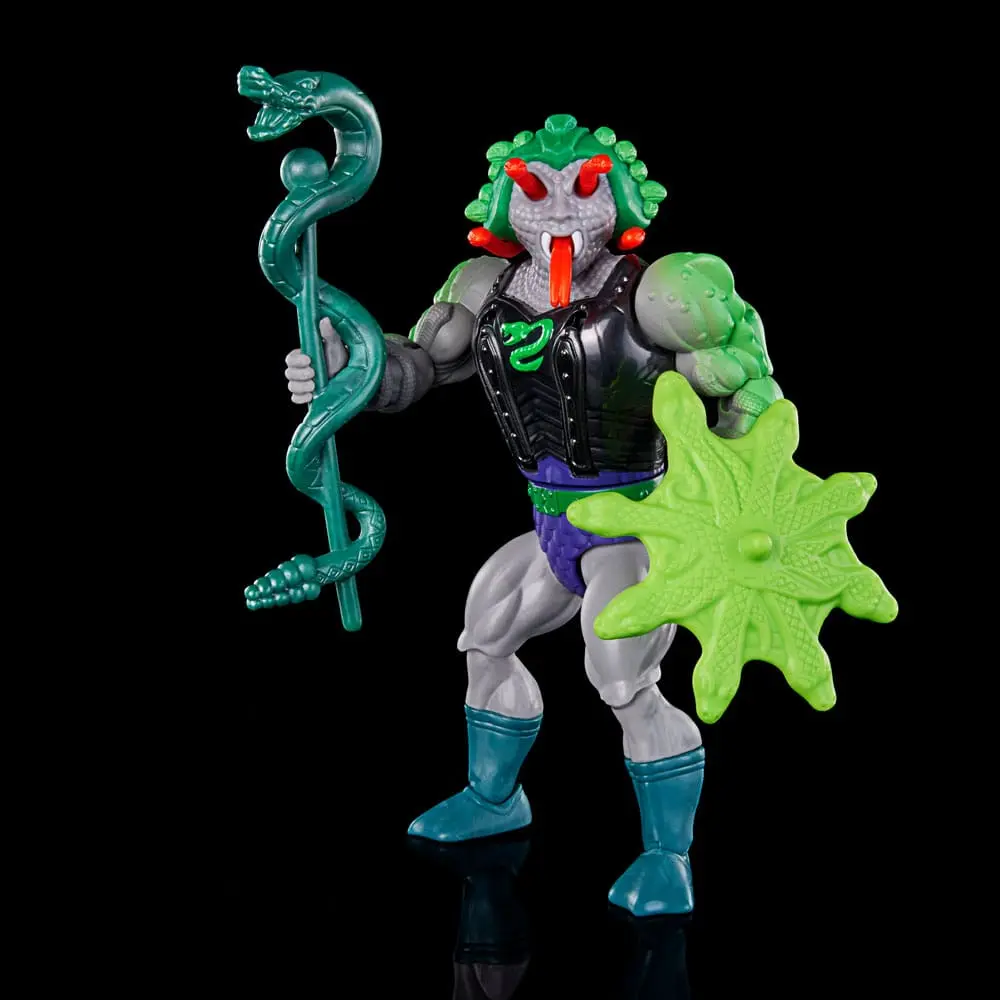 Masters of the Universe Origins Deluxe Actionfigur Snake Face 14 cm Produktfoto