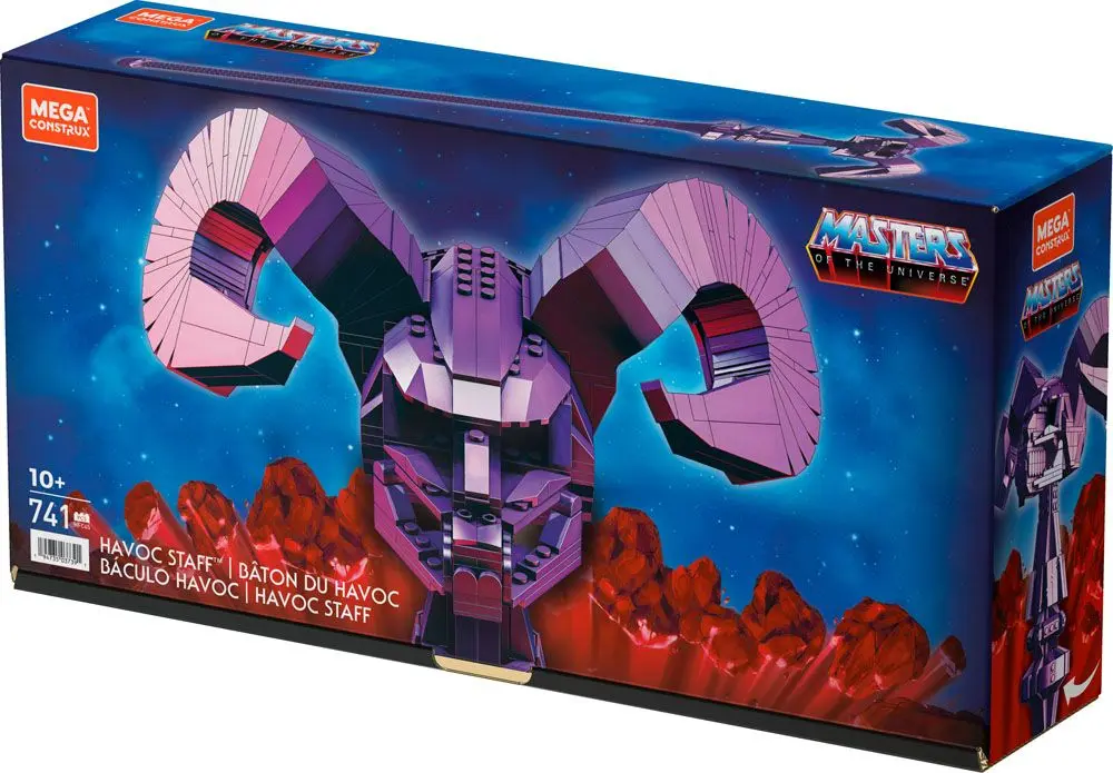 Masters of the Universe Origins Mega Construx Baukasten Havoc Staff 102 cm Produktfoto