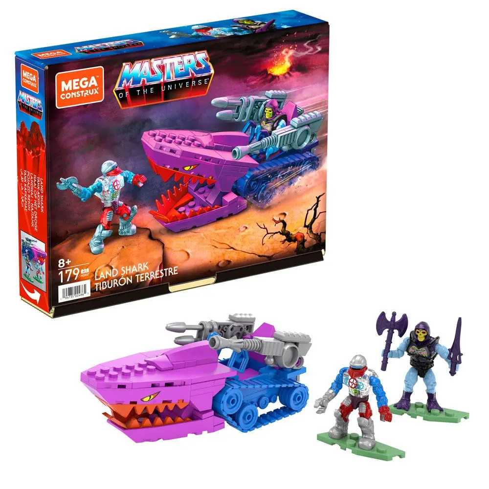 Masters of the Universe Origins Mega Construx Bauset Land Shark 23 cm Produktfoto