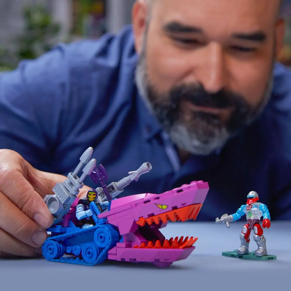 Masters of the Universe Origins Mega Construx Bauset Land Shark 23 cm Produktfoto