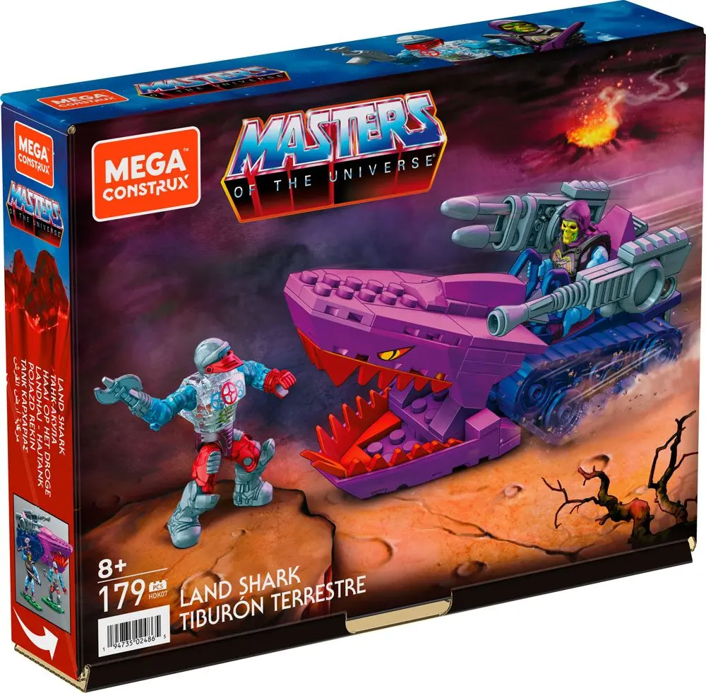 Masters of the Universe Origins Mega Construx Bauset Land Shark 23 cm Produktfoto