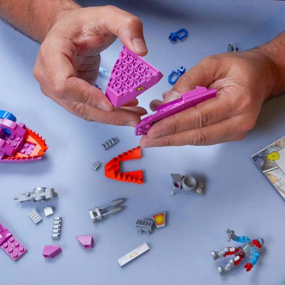 Masters of the Universe Origins Mega Construx Bauset Land Shark 23 cm Produktfoto