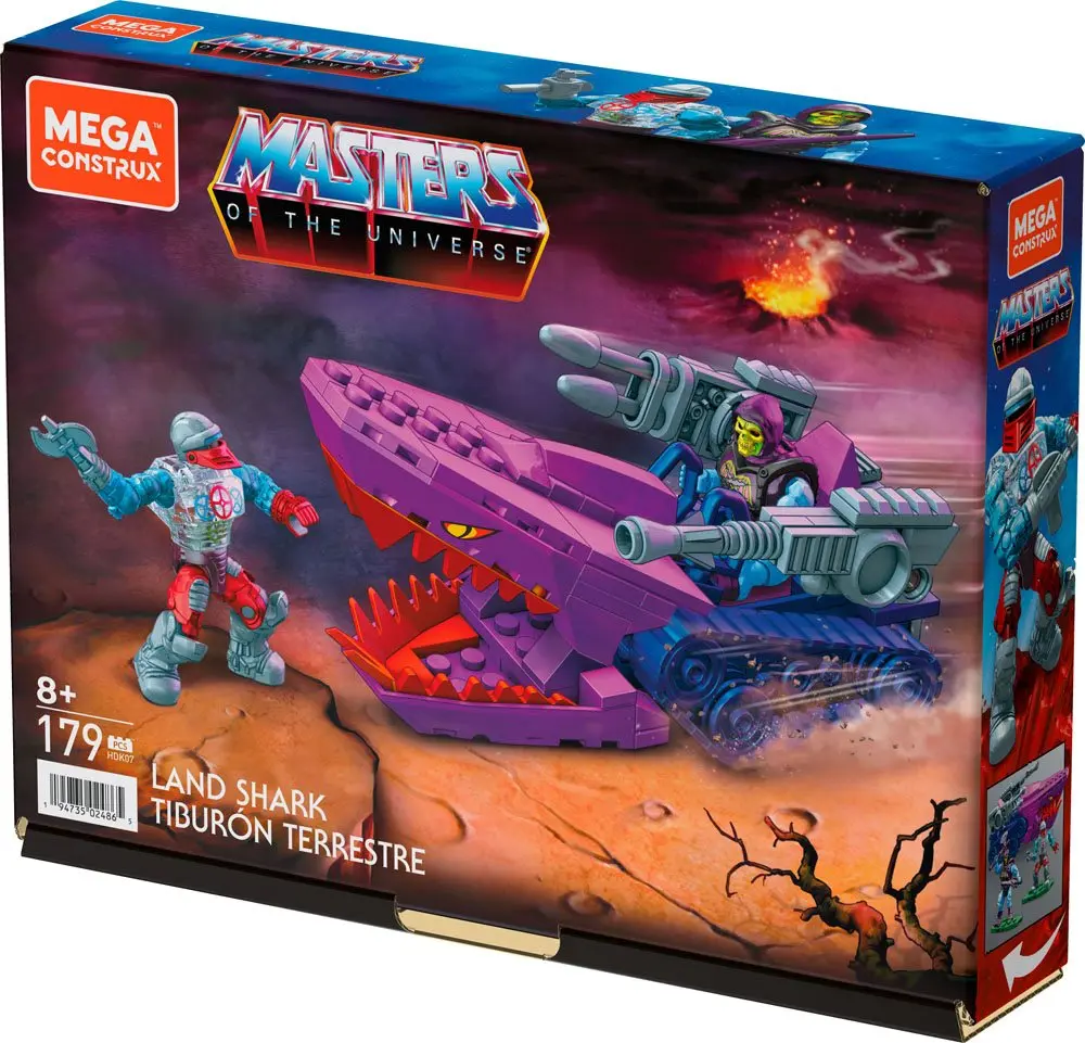 Masters of the Universe Origins Mega Construx Bauset Land Shark 23 cm Produktfoto