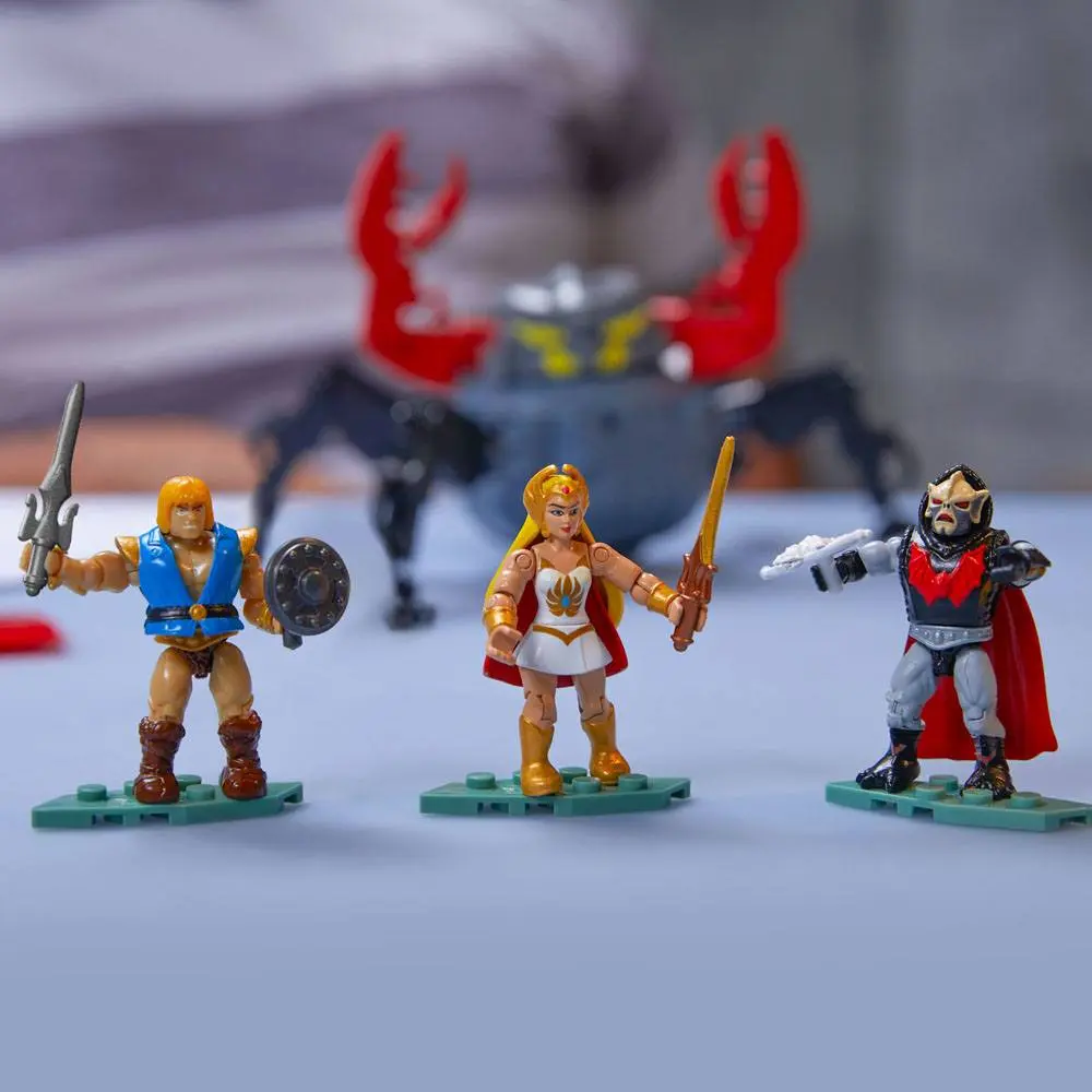 Masters of the Universe Origins Mega Construx Bauset She-Ra vs Hordak &amp; Monstroid 12 cm Produktfoto