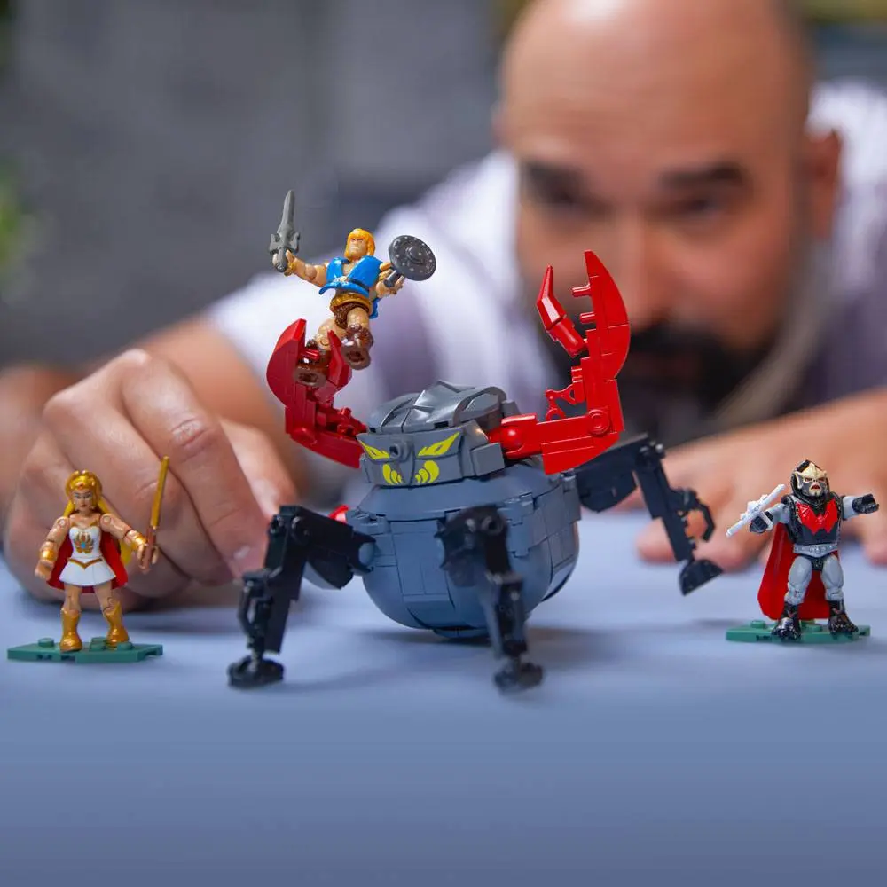 Masters of the Universe Origins Mega Construx Bauset She-Ra vs Hordak &amp; Monstroid 12 cm Produktfoto